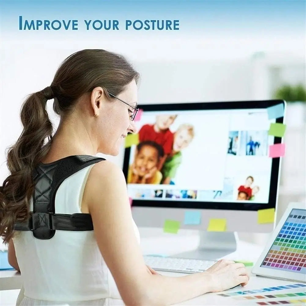 Correcteur de Posture Réglable – Soutien Dos & Épaules pour Alignement et Bien-être