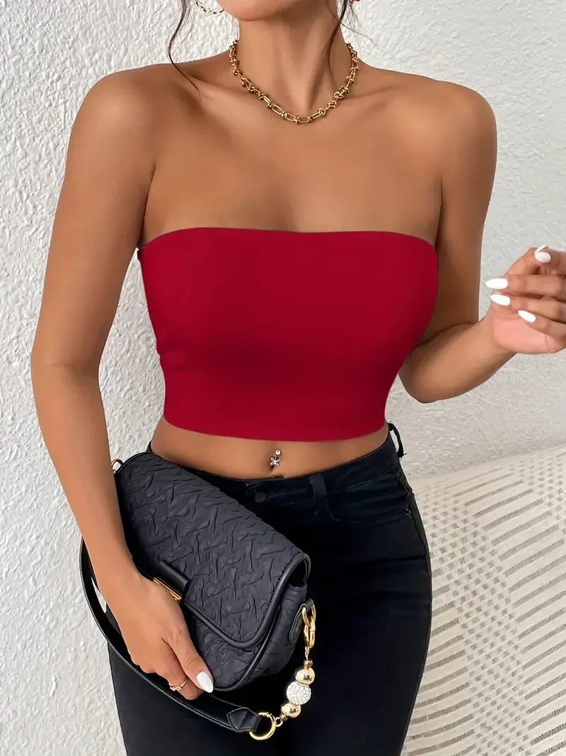 Top Tube Bodycon Femme – Sexy et Extensible