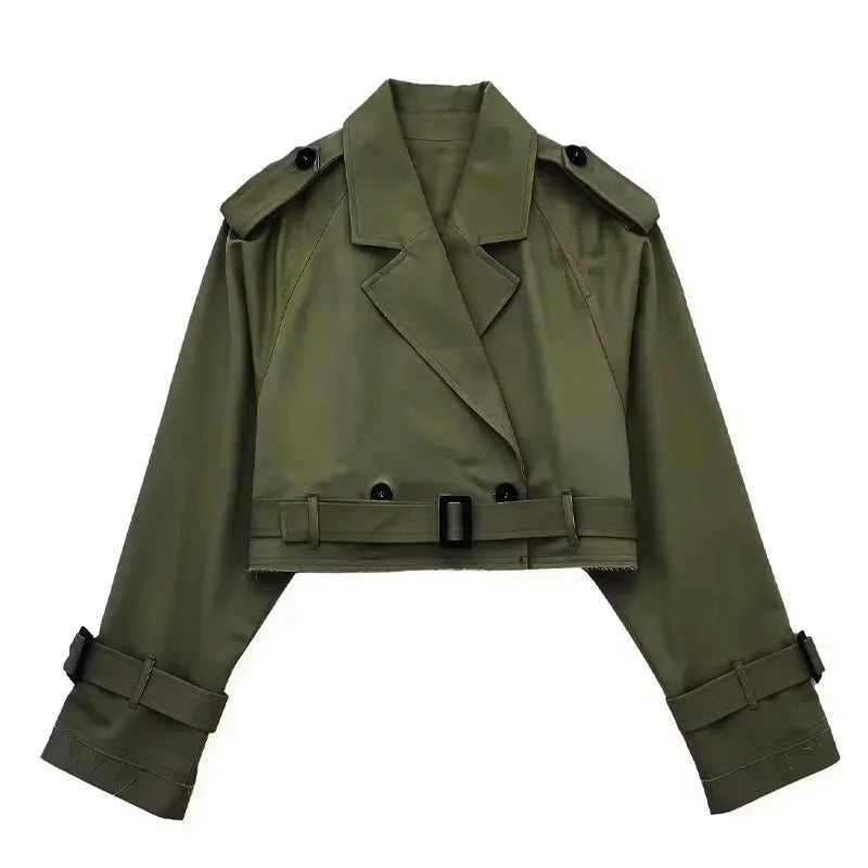 Manteau Casual Femme – TRAFZA 2025 Automne