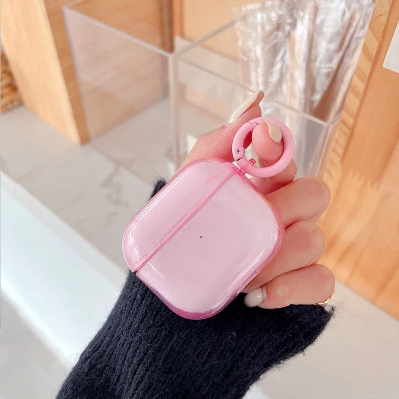 "Coque AirPods Pro et AirPods – TPU transparent, protection souple, couleur fluo bonbon, compatible AirPods 1/2/3/4" ✅