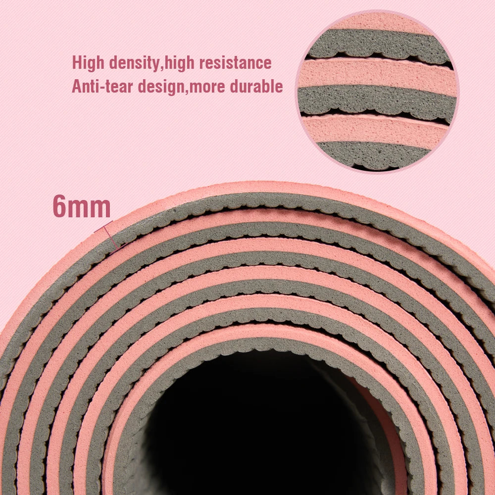 TPE Yoga Mat LS SHOP – Confort, Stabilité & Performance