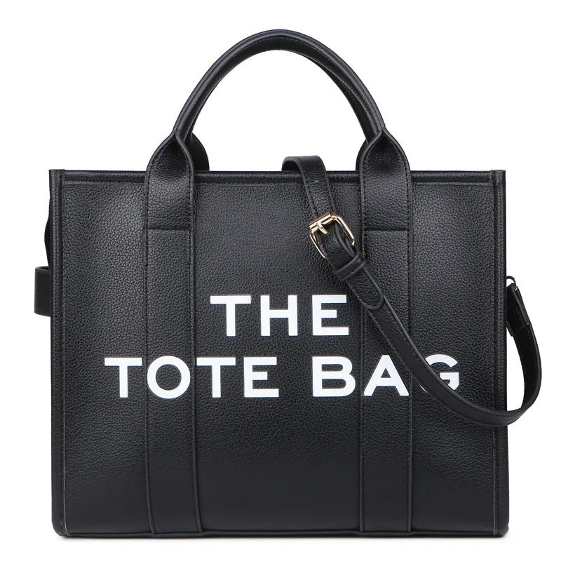 "Sac Fourre-tout Femme – Cuir PU, Grande Capacité, Décontracté et Quotidien"