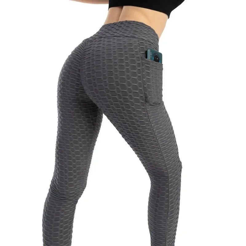 🏋️‍♀️ Leggings Femme Taille Haute – Confort & Performance