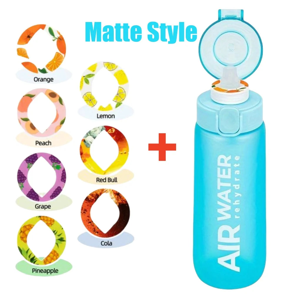 Bouteille d’Eau Saveur Fruitée 750ml – 0 Sucre, 0 Calories – Avec 7 Pods de Fruits