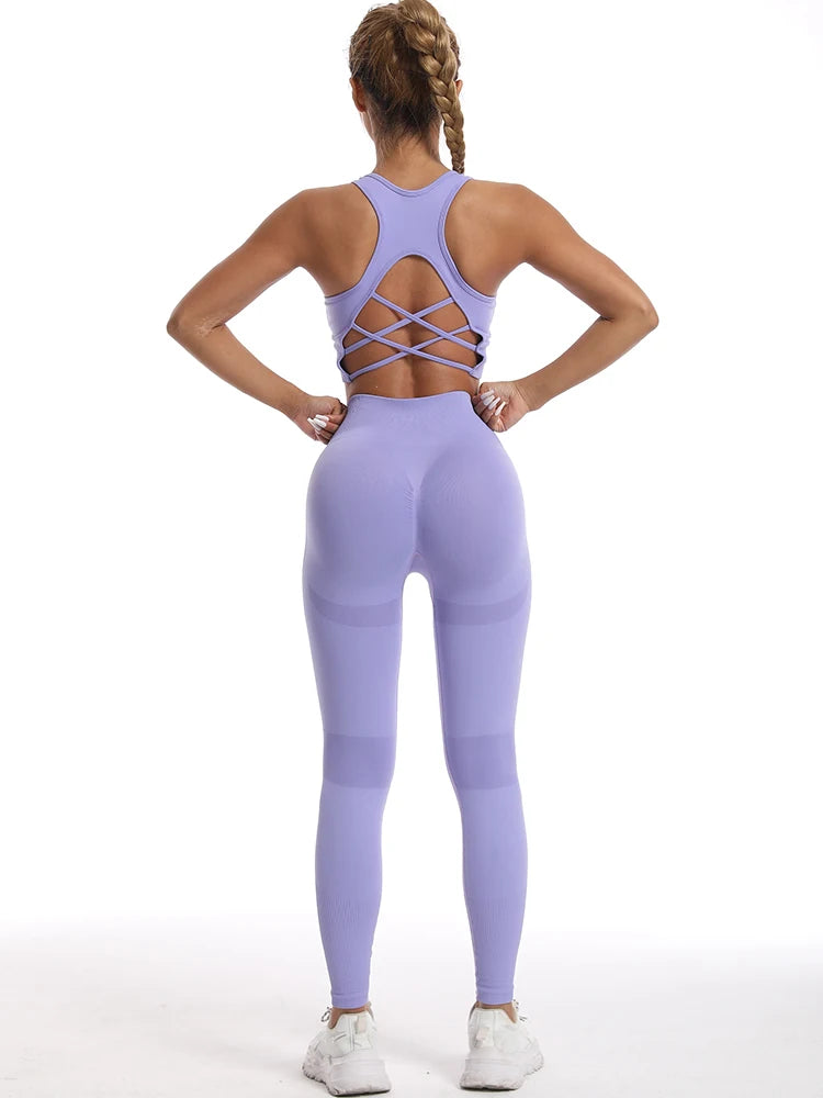 Women’s Tracksuit – Ensemble Fitness & Yoga Seamless