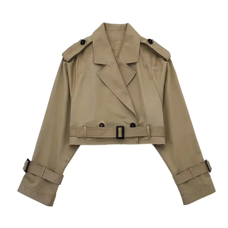 Manteau Casual Femme – TRAFZA 2025 Automne