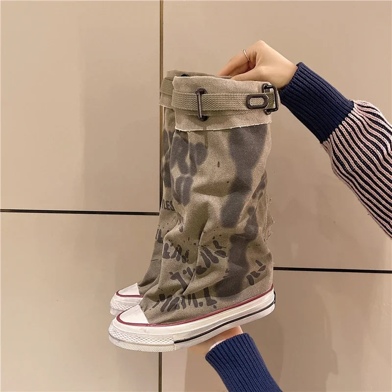 Bottes Hautes Graffiti – LS SHOP