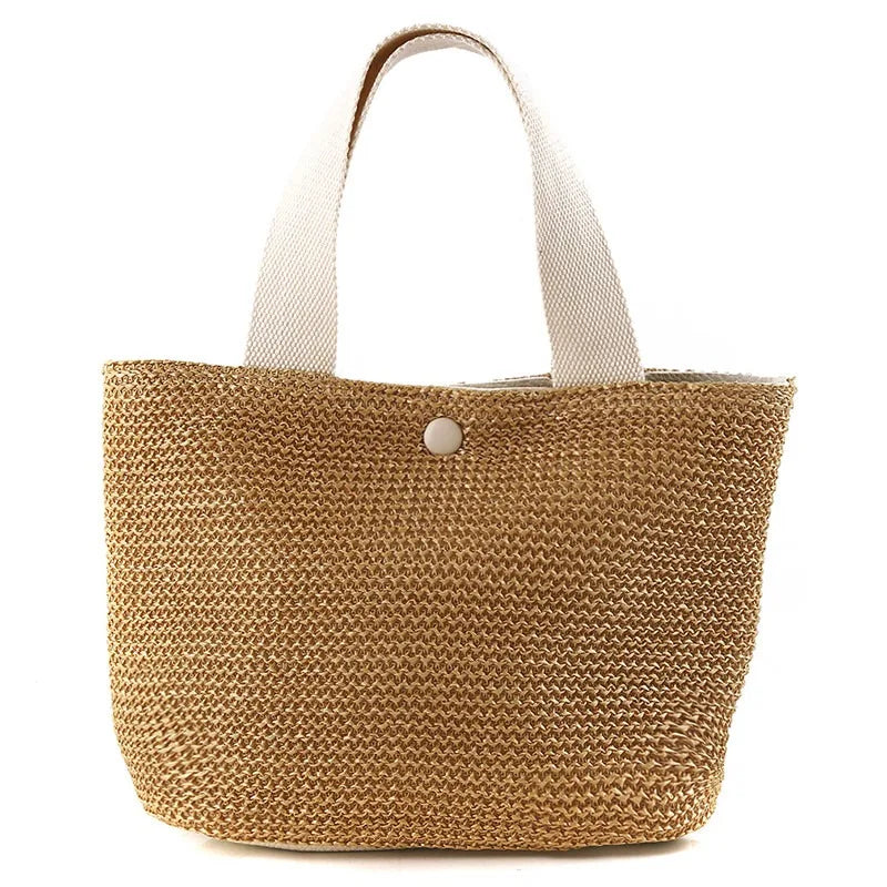 Sac de Plage Tissé à la Main – Femme