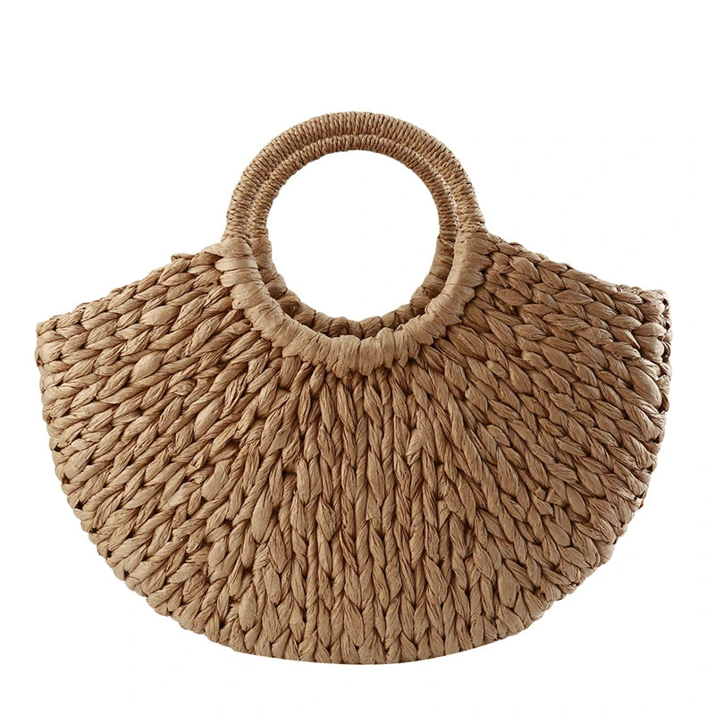 Sac de Plage Tissé à la Main – Femme