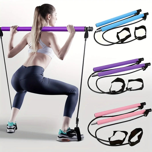 Pilates Bar Multifonction – Renforcement & Souplesse Complète