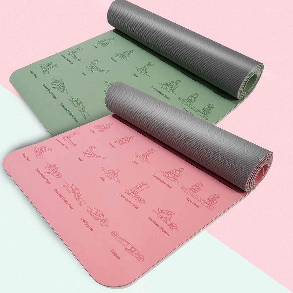 TPE Yoga Mat LS SHOP – Confort, Stabilité & Performance