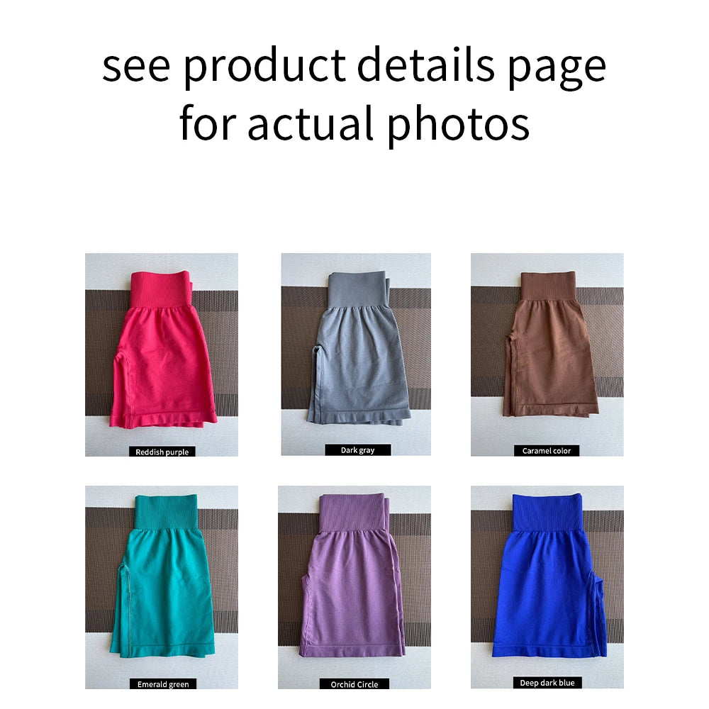 Shorts Femme TKITK – Sans Coutures, Confort et Fitness