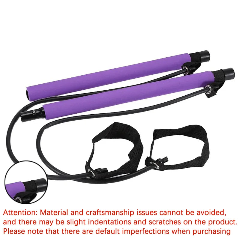Pilates Bar Multifonction – Renforcement & Souplesse Complète