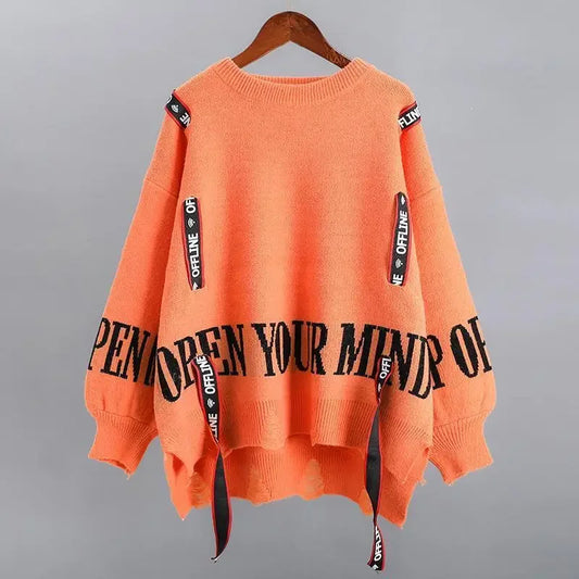 ✨ LS SHOP – Pull Femme Automne/Hiver 2025 🧶 Style Y2K, Confort & Look Décontracté 💖ulllover Lady Top Harajuku Female Clothes