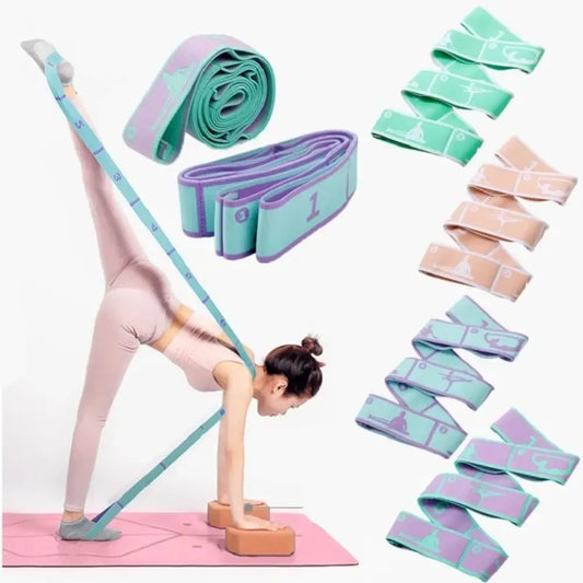 Yoga Stretching Belt – Améliorez votre Souplesse & Renforcement