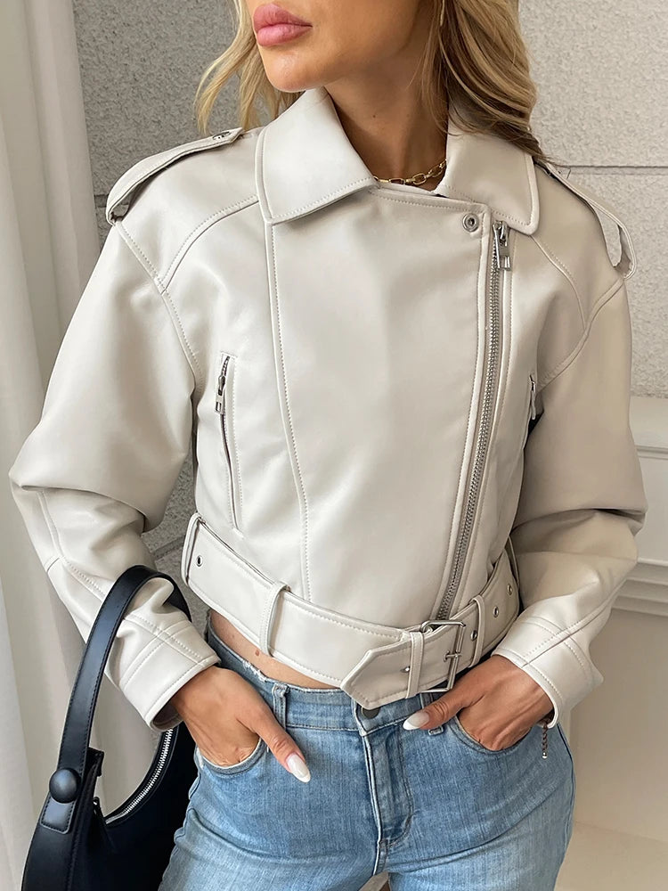 Veste Moto Femme – Ailegogo Streetwear