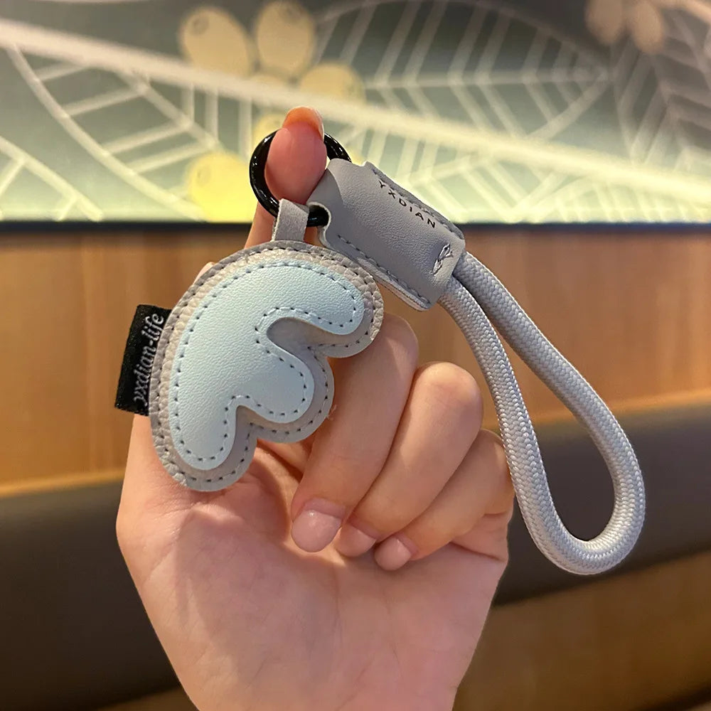 ✨ Porte-Clés en Cuir Tressé avec Initiale | Bijou de Sac, Bracelet et Accessoire pour Femme & Homme ✨