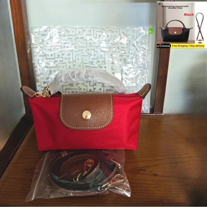 Sac bandoulière polyvalent pour femme – Mini sac dumpling léger, à main, parfait pour téléphone et essentiels, sans portefeuille