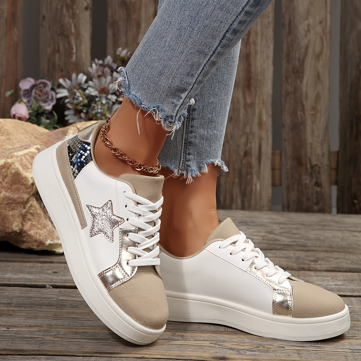 👟 Sneakers Femme Style Rétro – Confort & Tendance by LS-SHOP ✨