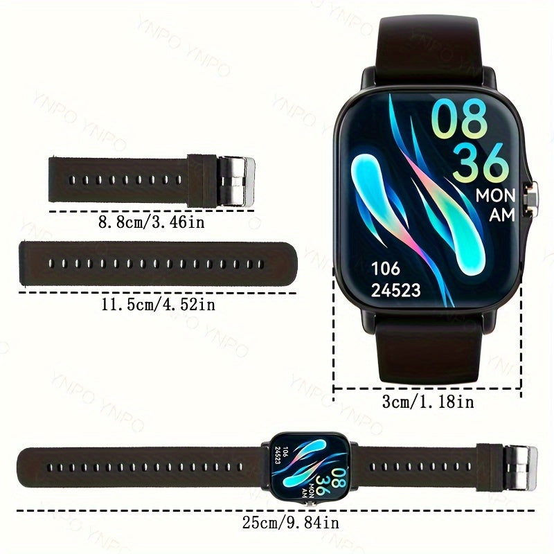 ⌚️ Smartwatch Ultra-Fine – Appels, Sport & Style en un seul geste 🚀
