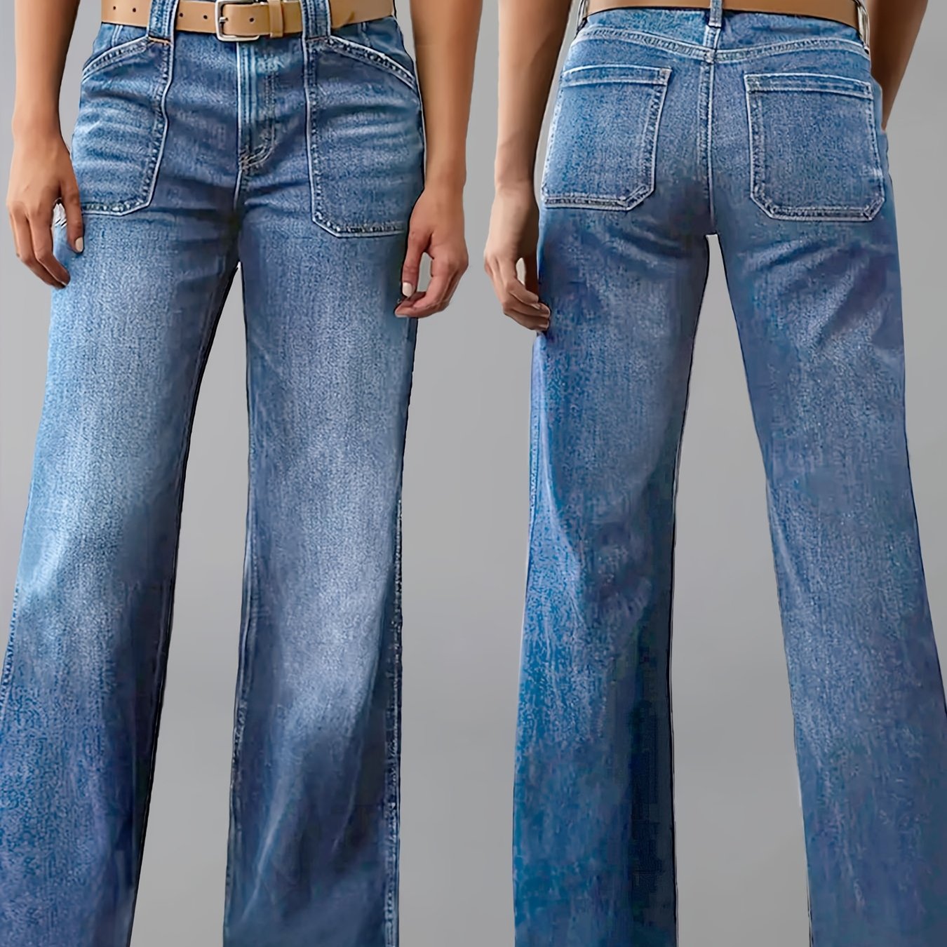 Voici un titre optimisé pour LS SHOP avec style accrocheur et emoji :  « LS-SHOP 👖 Jeans Femme Stretch – Coupe Décontractée, Jambe Droite, Denim Bleu Clair, Style Rétro 90s | ls-shop-jeans-femme »