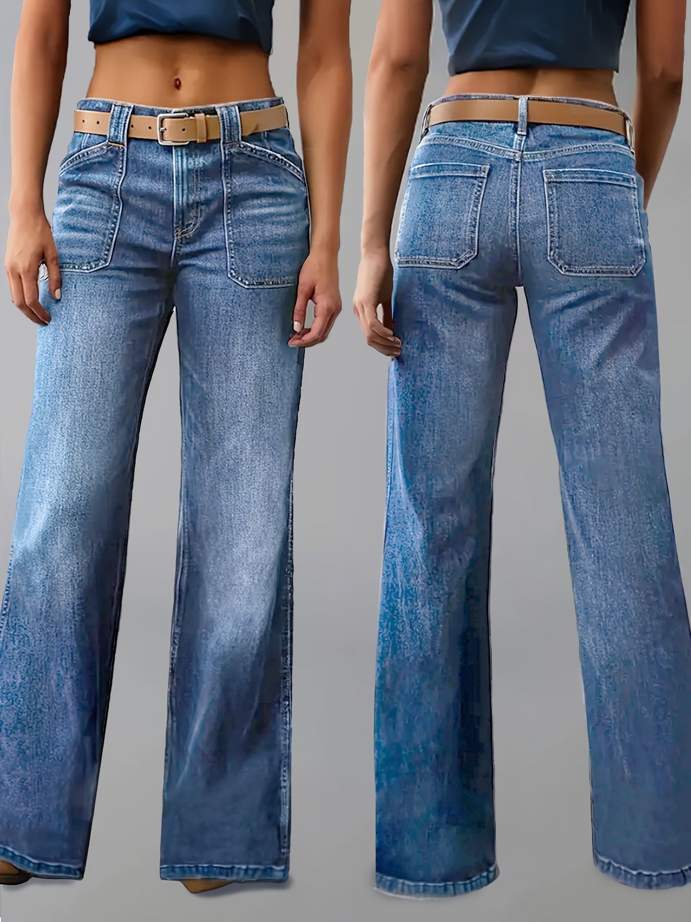 Voici un titre optimisé pour LS SHOP avec style accrocheur et emoji :  « LS-SHOP 👖 Jeans Femme Stretch – Coupe Décontractée, Jambe Droite, Denim Bleu Clair, Style Rétro 90s | ls-shop-jeans-femme »