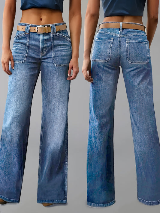 Voici un titre optimisé pour LS SHOP avec style accrocheur et emoji :  « LS-SHOP 👖 Jeans Femme Stretch – Coupe Décontractée, Jambe Droite, Denim Bleu Clair, Style Rétro 90s | ls-shop-jeans-femme »