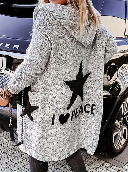 🧥 Cardigan Femme Style Trendy – Graphique & Confort by LS-SHOP ✨