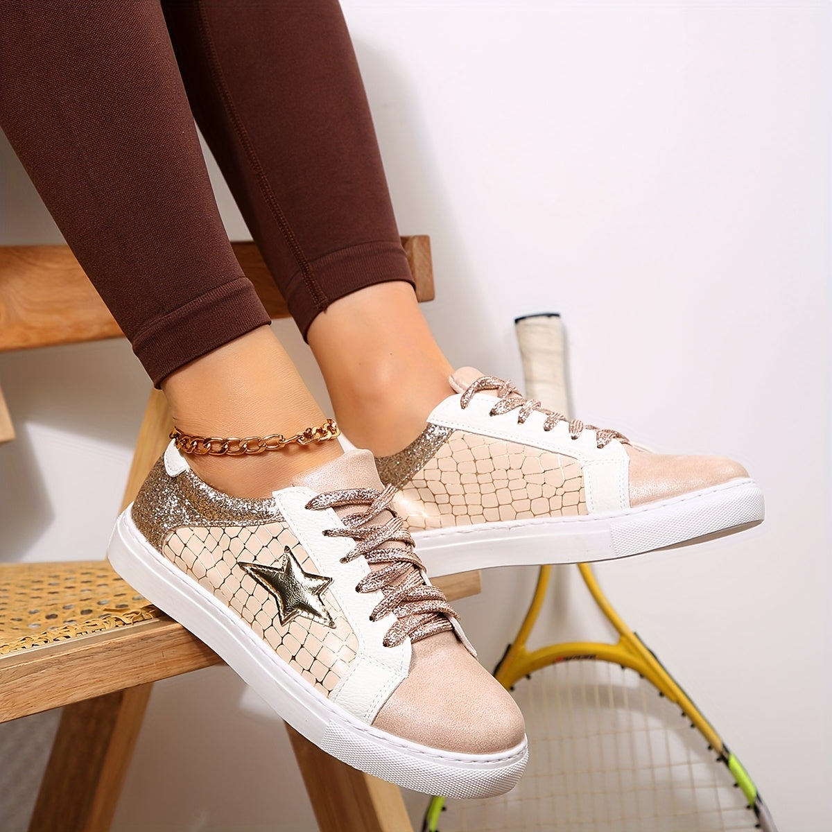 ⭐ Sneakers Femme Style Star – Casual & Confort by LS-SHOP ✨