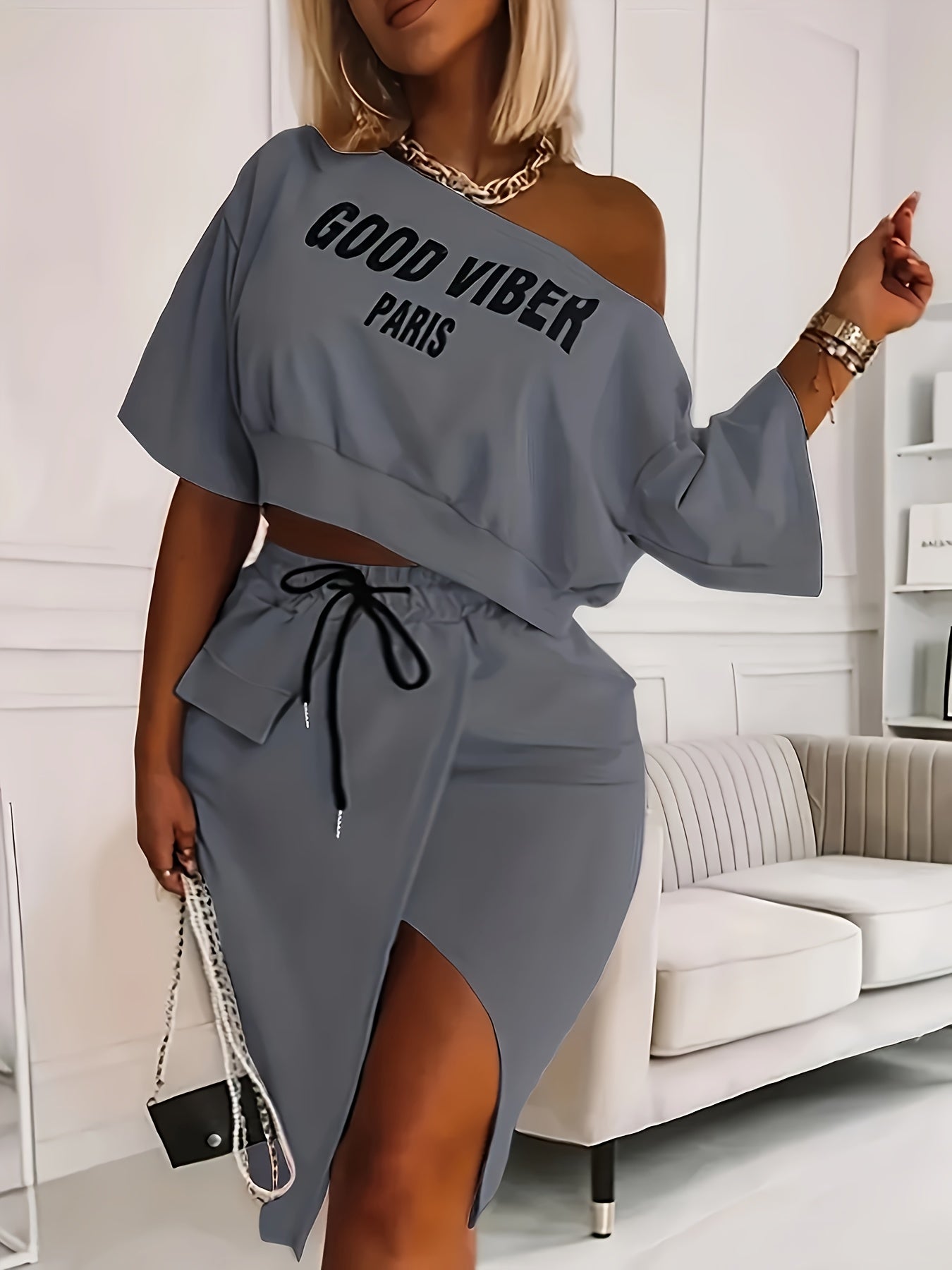 LS SHOP – Ensemble Deux-Pièces Intemporel et Tendance pour Toutes Saisons