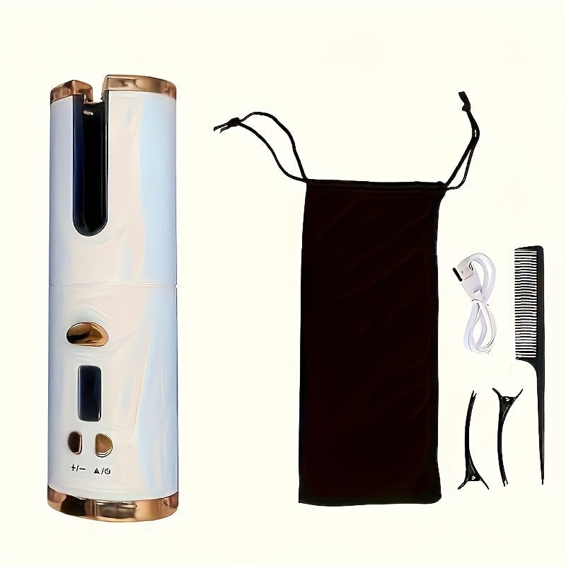 💖 Boucleur Sans Fil Rechargeable LS SHOP – Des Boucles Parfaites en Toute Simplicité