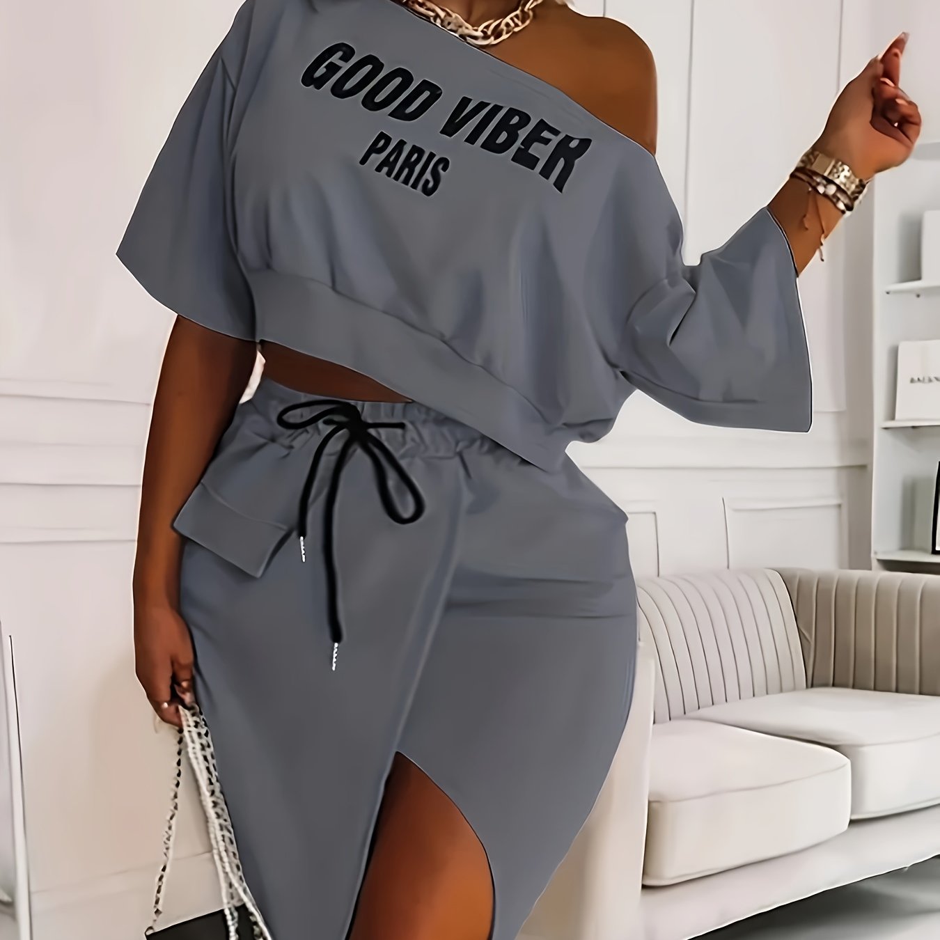 LS SHOP – Ensemble Deux-Pièces Intemporel et Tendance pour Toutes Saisons