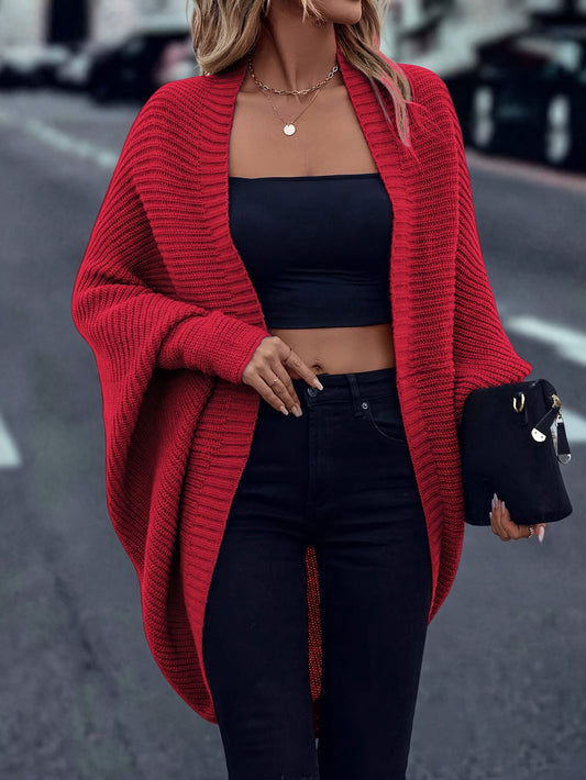 ✨ LS SHOP – Cardigan Femme Chic & Confort Automne/Hiver 🍂 [Cherry Bean]
