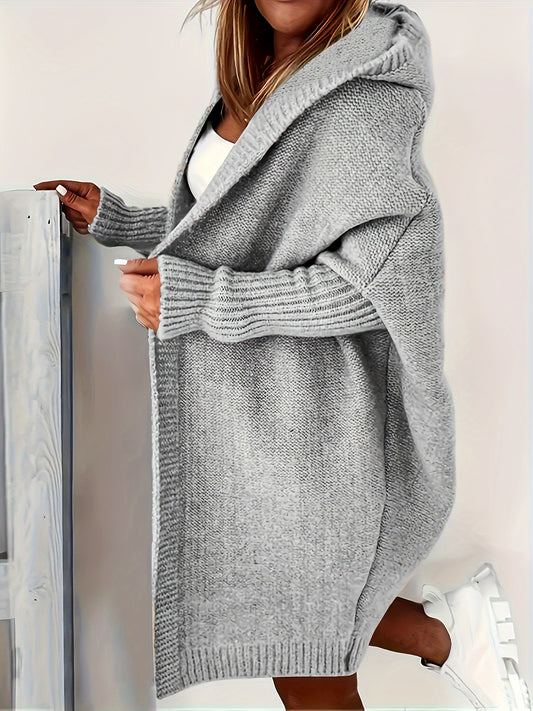✨ LS SHOP – Élégance Décontractée : Cardigan Grande Taille Ouvert 🍂 Printemps/Automne