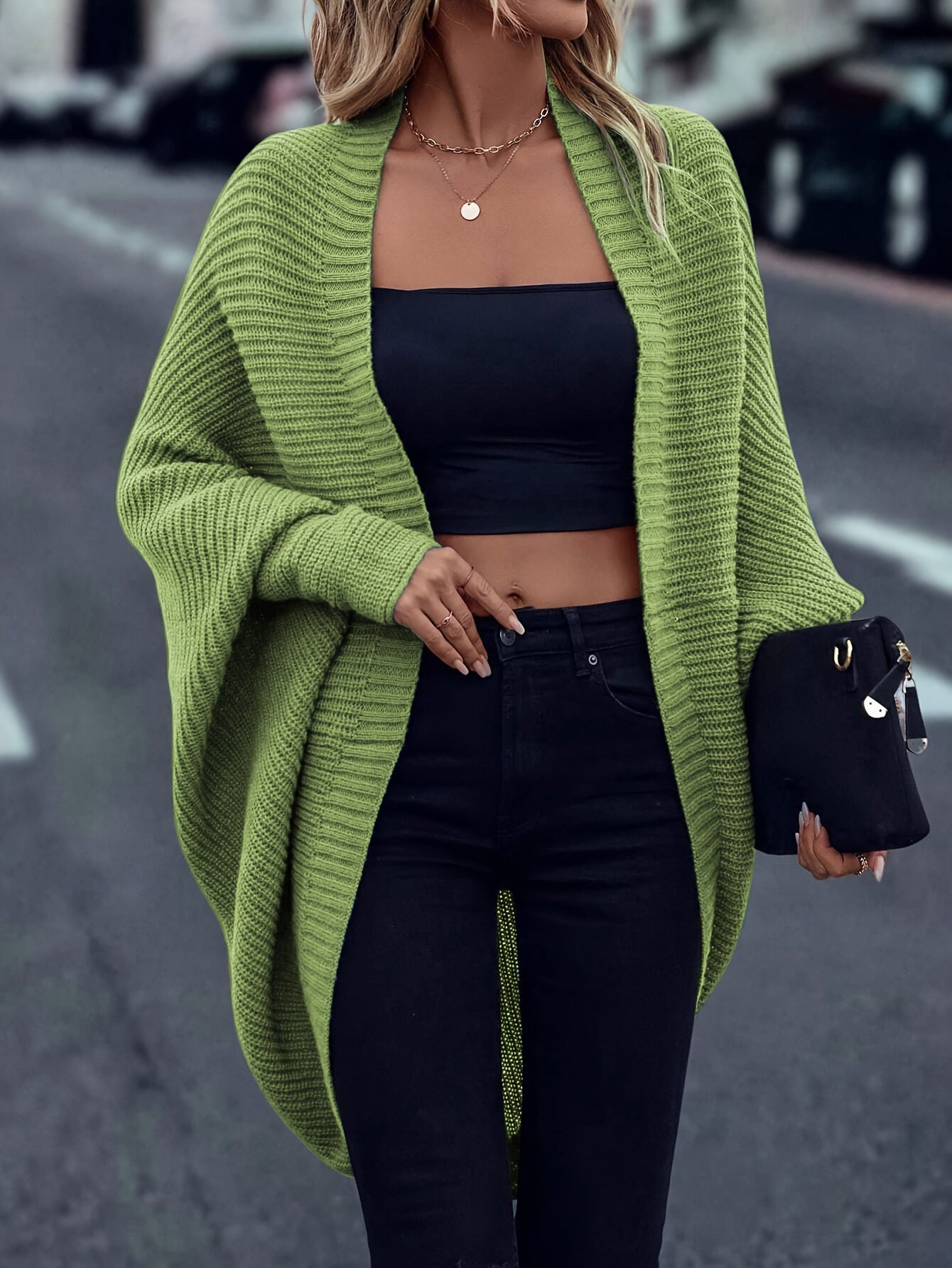 ✨ LS SHOP – Cardigan Femme Chic & Confort Automne/Hiver 🍂 [Cherry Bean]